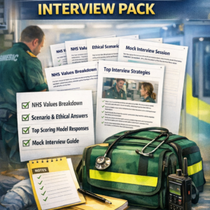 UCAS Paramedic Science Interview Pack